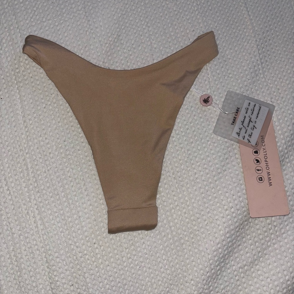 Oh Polly Tan Minimal Coverage Bottoms